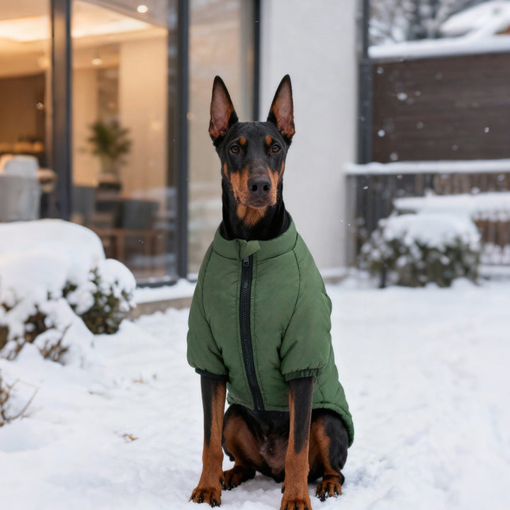 Cotton Pet Jacket With Two Legs