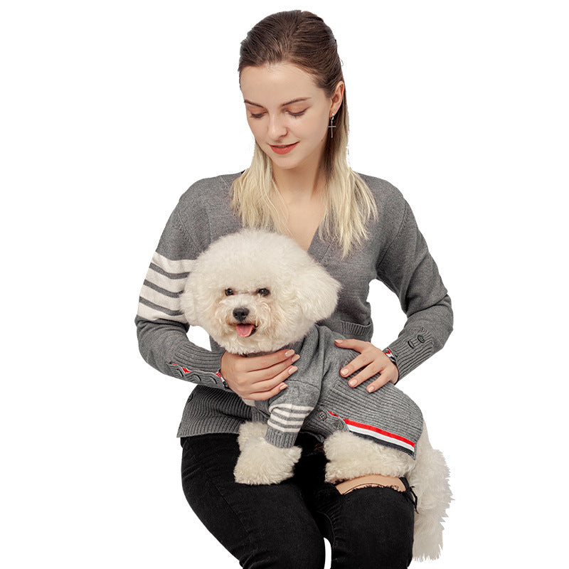 Pet Warm Knitted Sweater Clothing Pullover