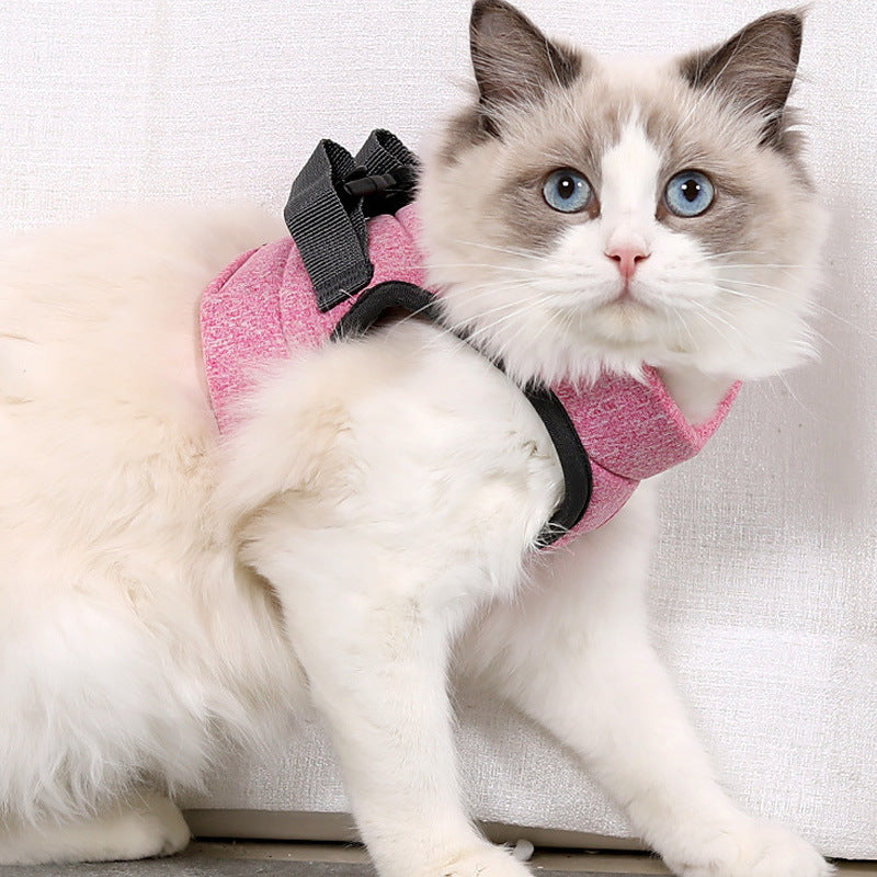 Breathable Lightweight Pet Leash With Chest Strap