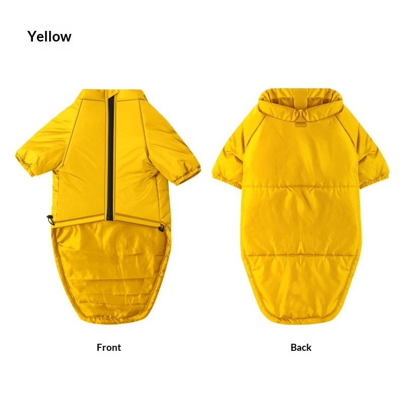 Cotton Pet Jacket With Two Legs