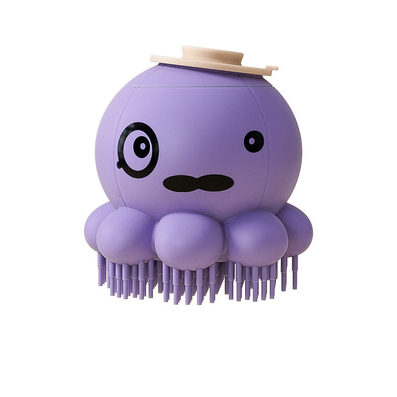 Pet Silicone Bath Massage Brush Body Wash Comb
