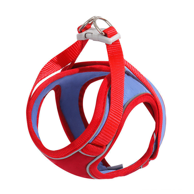 Pet Anti-Escape Reflective Harness With Leash Set
