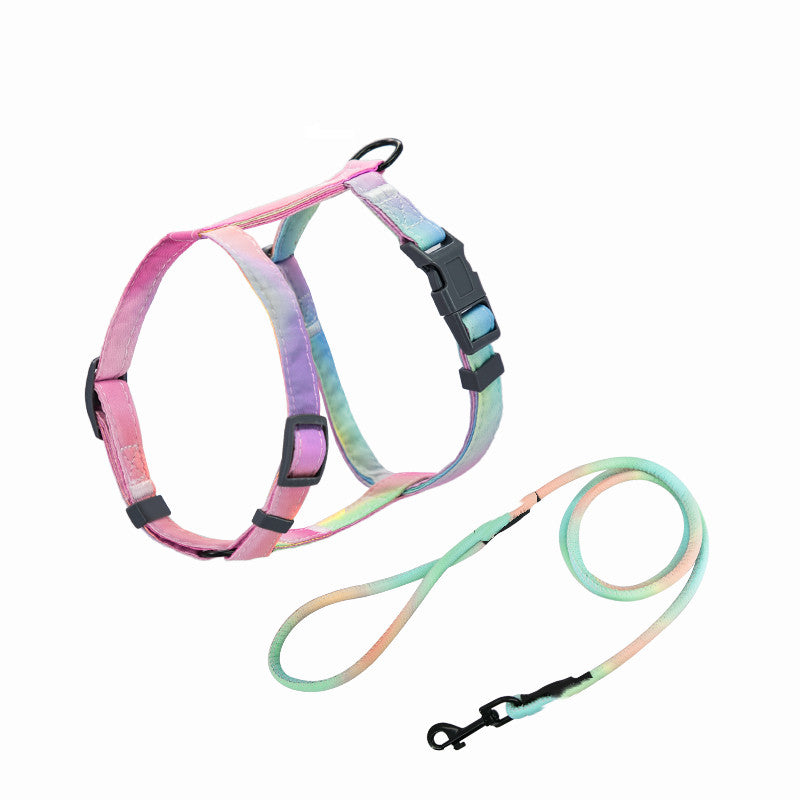 Pet Fashion Anti-Escape Harness With Leash Set