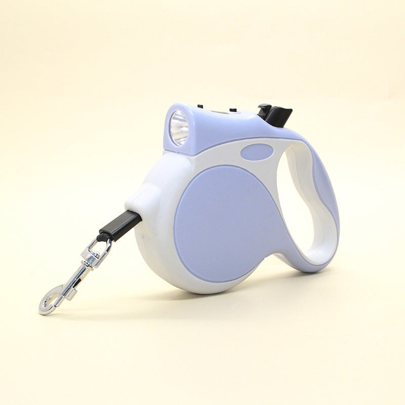 Retractable Pet Leash With Built-In Light