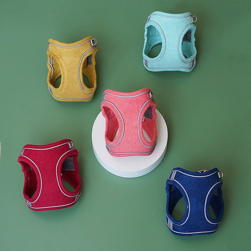 Pet Vest Type Chest Harness With Leash Set