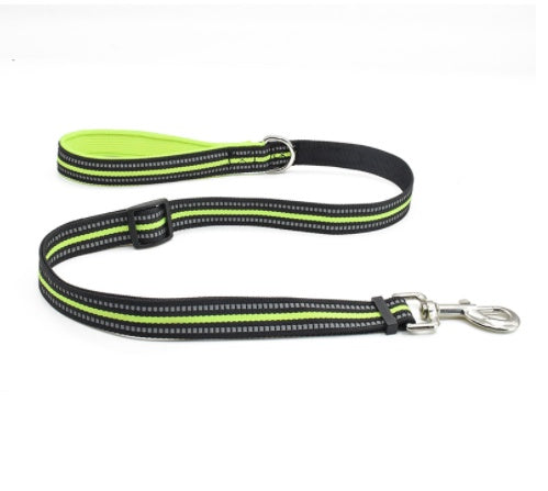 Pet Nylon Assisted Retractable Leash Durable Walking Lead