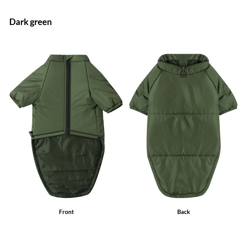 Cotton Pet Jacket With Two Legs