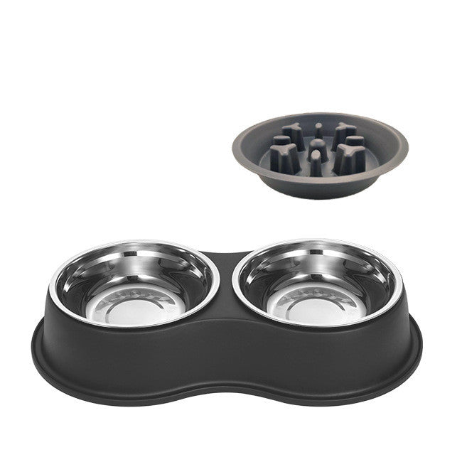 Pet Removable Slow Feeding Bowl Detachable Design