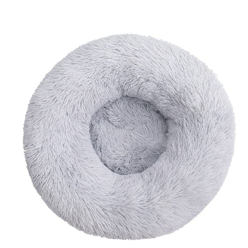 Pet Round Cotton Winter Warm Sleeping Bed Kennel