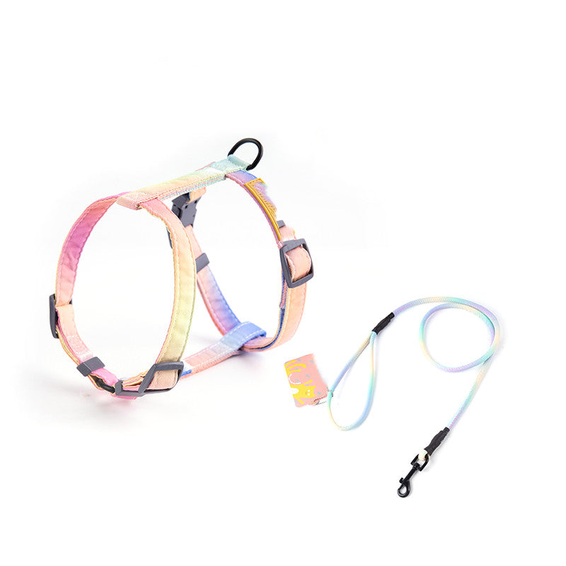 Pet Fashion Anti-Escape Harness With Leash Set