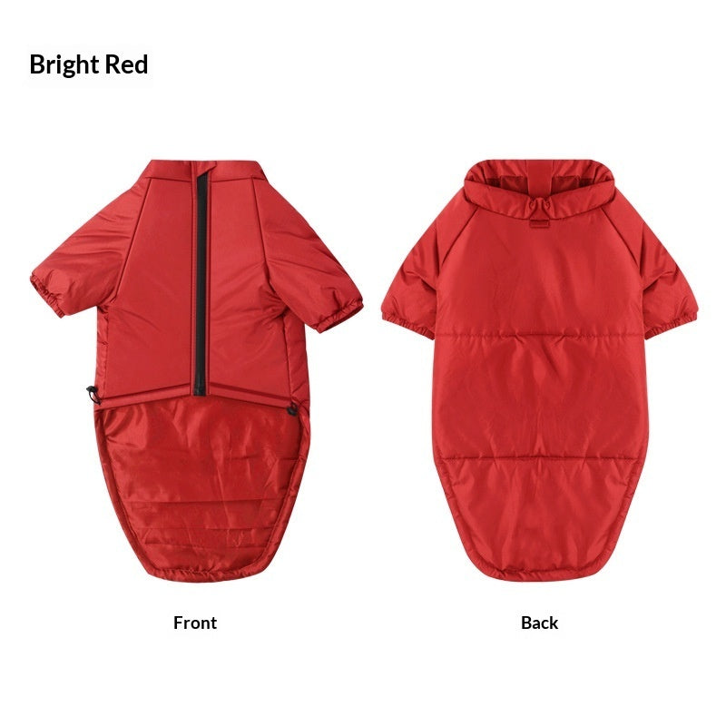 Cotton Pet Jacket With Two Legs