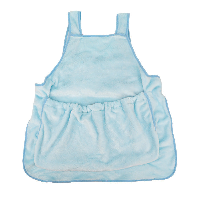 Outdoor Travel Pet Carrier Apron With Plush Sleeping Pocket