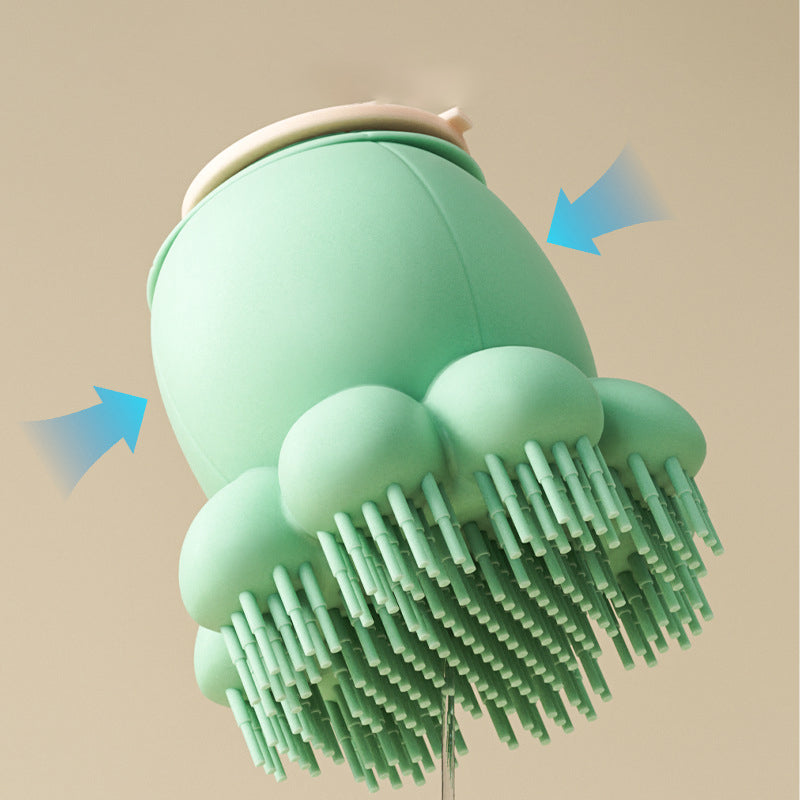 Pet Silicone Bath Massage Brush Body Wash Comb