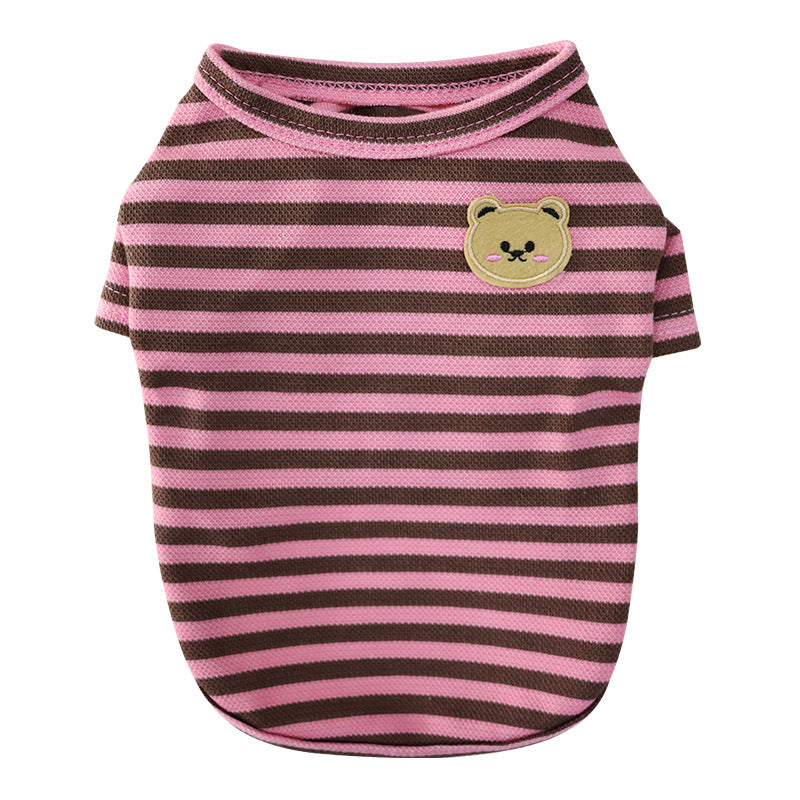 Breathable Summer Pet T-Shirt Clothing