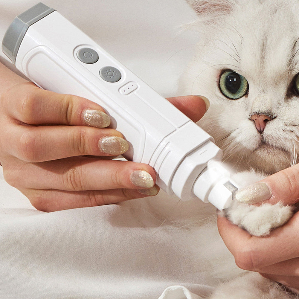 Automatic Pet Nail Trimmer With Double High-Power Lamp