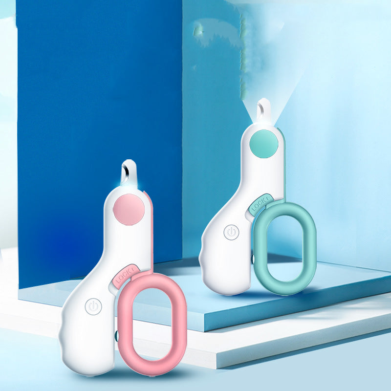 LED Mini ABS Pet Nail Trimmer With Light