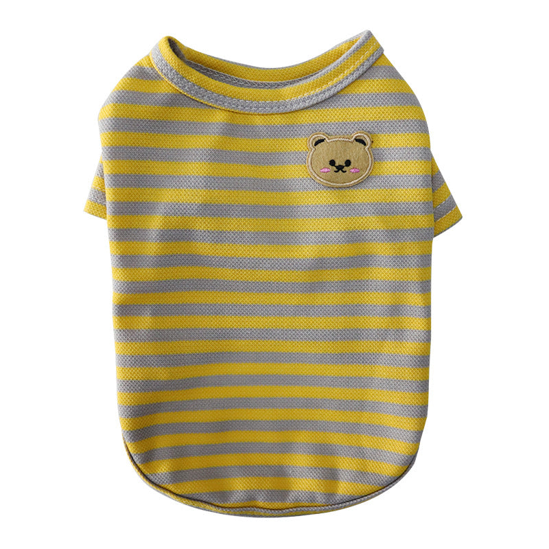 Breathable Summer Pet T-Shirt Clothing
