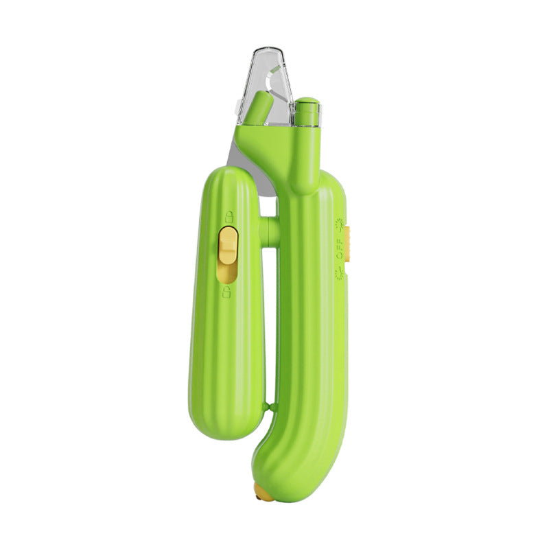 Cactus-Shaped Multifunctional Pet Nail Clipper