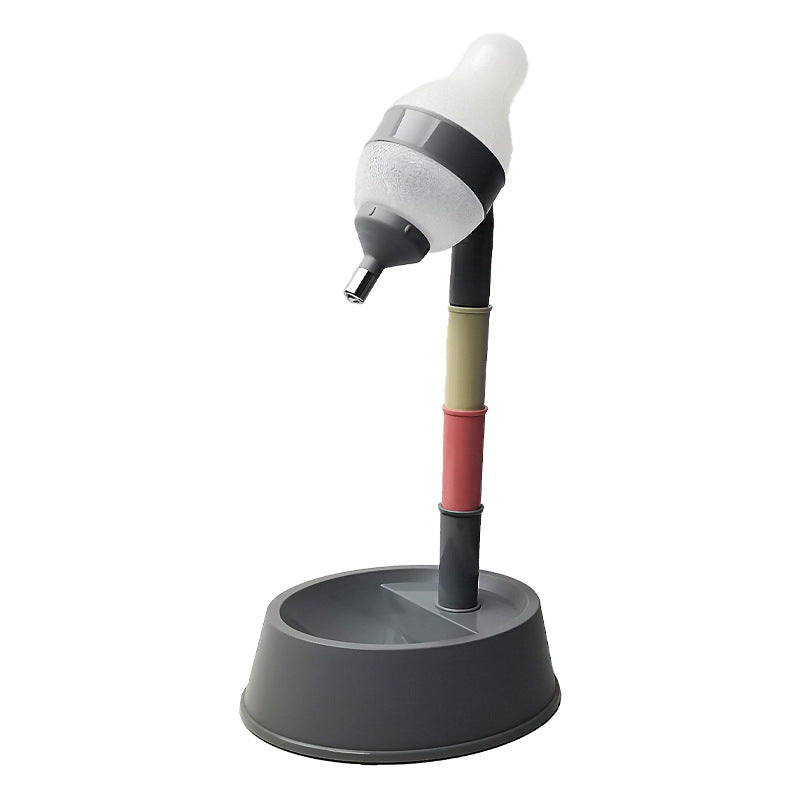Pet Automatic Water Dispenser Adjustable Height Bowl Feeder Fountain