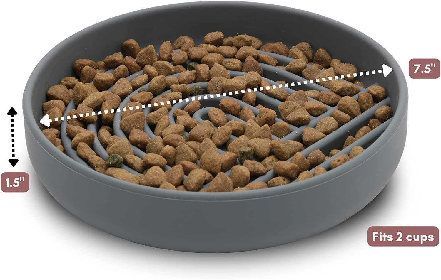 Pet Slow Feeding Bowl Fashion Simple Design