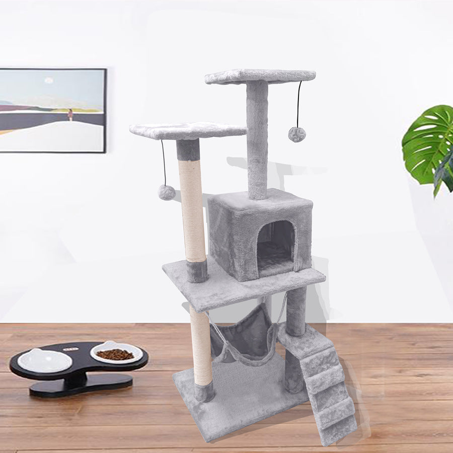 Pet Climbing Frame Interactive Toy Set