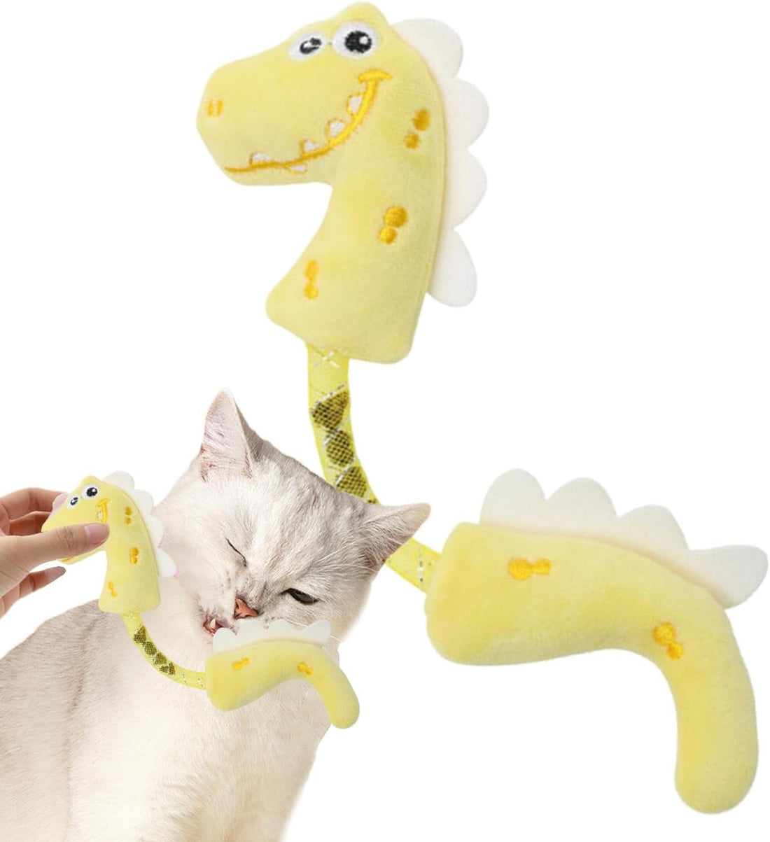Interactive Pet Chew Toy Teeth Cleaning Catnip Rope Kicker